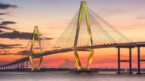 Arthur Ravenel Jr. Bridge in Charleston, South Carolina