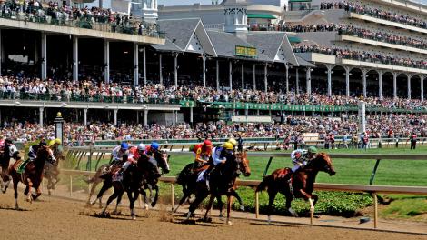 Le derby du Kentucky, le premier samedi du mois de mai, au Churchill Downs à Louisville, Kentucky