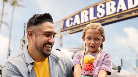 Enjoying a day at entertainment hub Carlsbad Village 