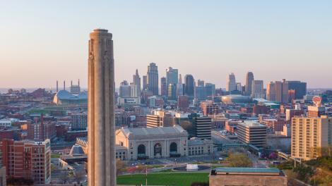 Le centre-ville de Kansas City