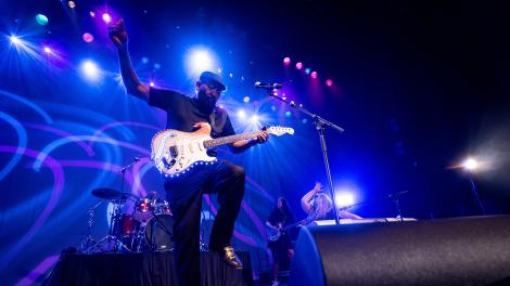 密西西比州的现场蓝调表演