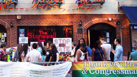 Stonewall National Monument in New York City, New York Stonewall National Monument in New York City, New York
