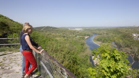 Scenic overlook in Branson, Missouri