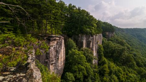 Caminhada por West Virginia