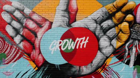 Um dos murais do Eastern Market em Detroit, Michigan