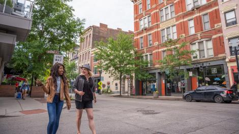 A walking tour of the historic Over-the-Rhine neighborhood in Cincinnati, Ohio