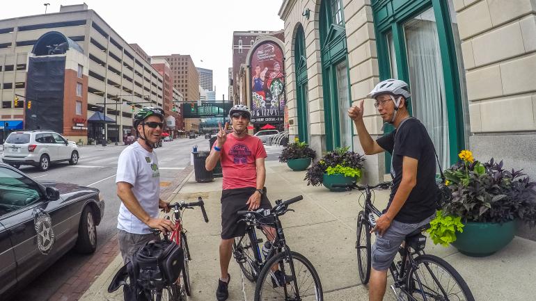 Excursion à vélo à Indianapolis, Indiana