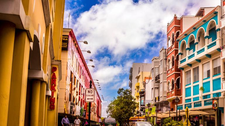 Old San Juan’s brightly colored streets are lined with local restaurants and shops, and they lead to beautiful plazas where residents often mingle.