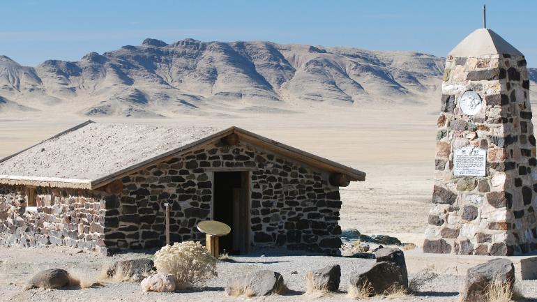 The Pony Express Station at Simpson Springs