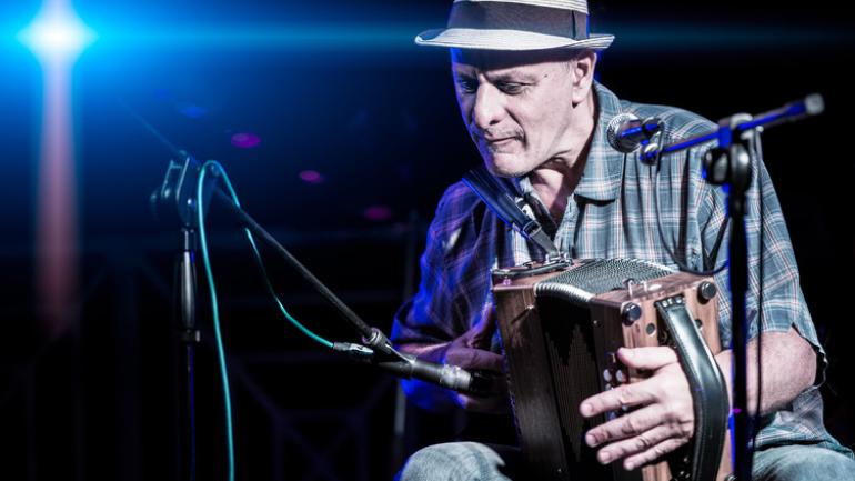 The accordion, a mainstay in Cajun and zydeco music