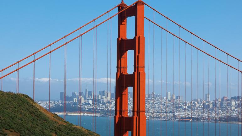 Le Golden Gate Bridge de San Francisco