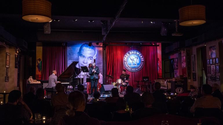 An intimate live performance at Jazz Showcase