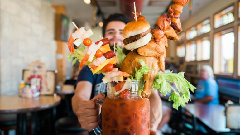 Sobelman's massive Bloody Mary