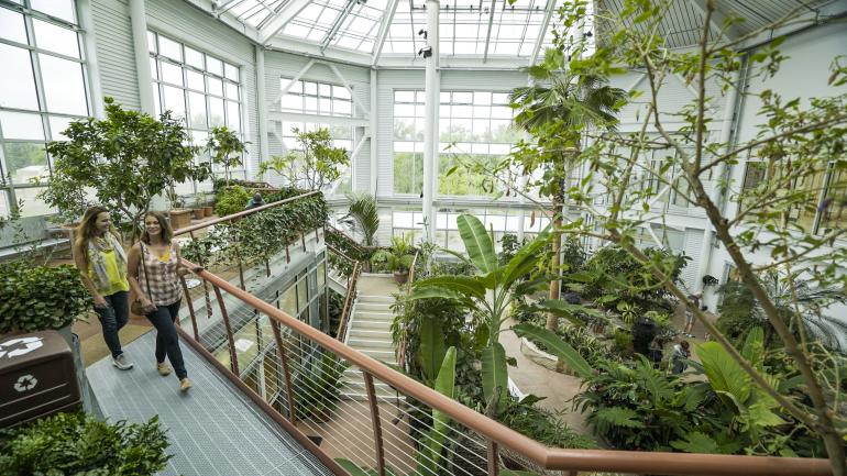 Touring the Cheyenne Botanic Gardens’ atrium