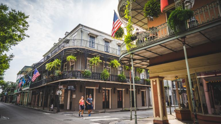 Seeing the sights in historic New Orleans