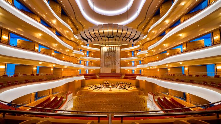 The Segerstrom Center for the Arts is home to multiple stunning stages for live performances