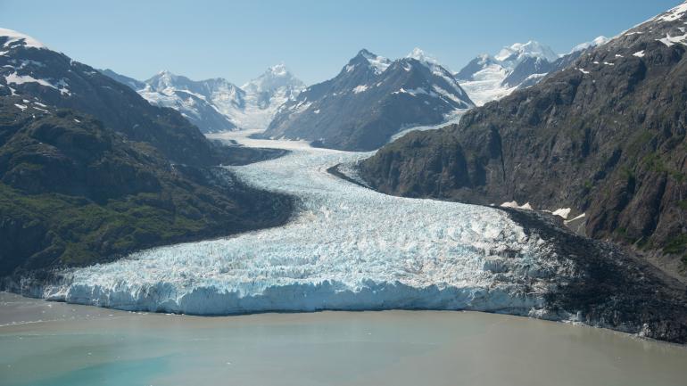 One of the namesake glaciers in Glacier Bay National Park