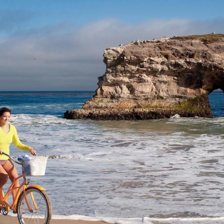 Natural Bridges State Beach en Santa Cruz
