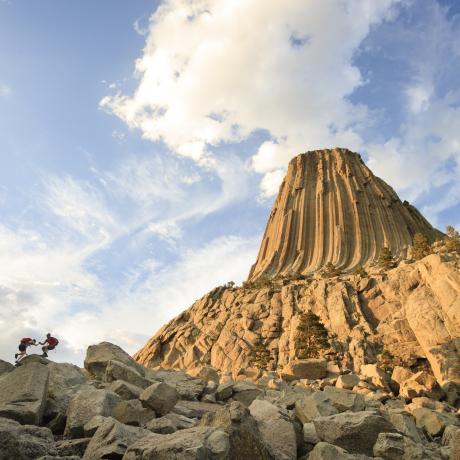 Devils Tower, named the USA's first national monument in 1906