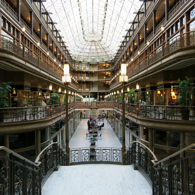 O histórico Cleveland Arcade