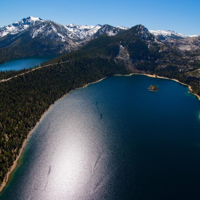 Tahoe’s deep blue waters