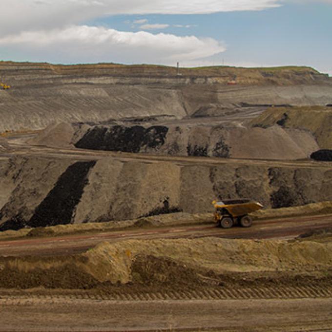 ワイオミング州キャンベル郡の炭鉱を見学