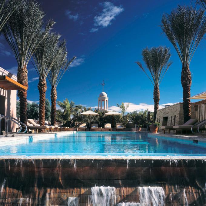 Rooftop pool at the Well & Being Spa in the Fairmont Scottsdale Princess
