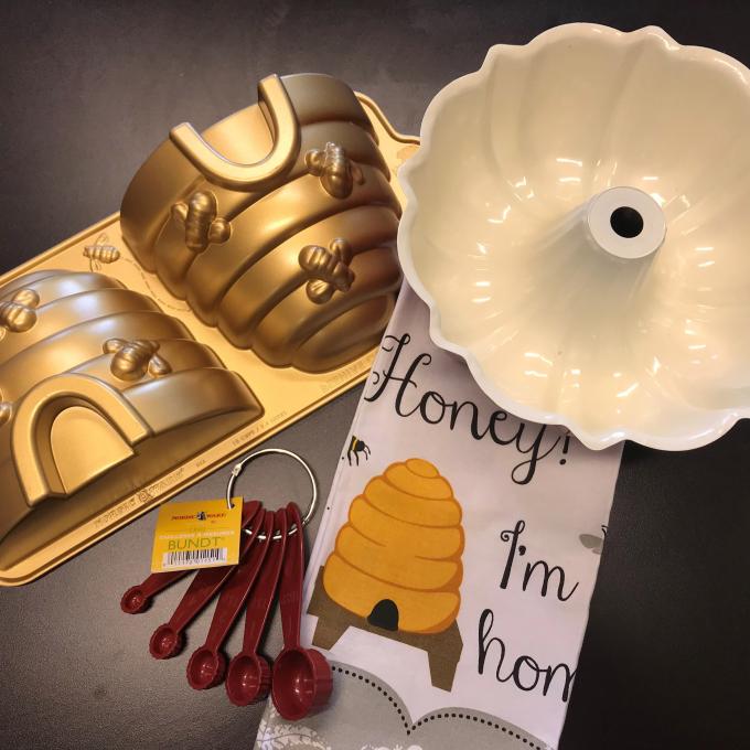 Nordic Ware items, including a bundt pan, invented in 1950 in St. Louis Park, Minnesota