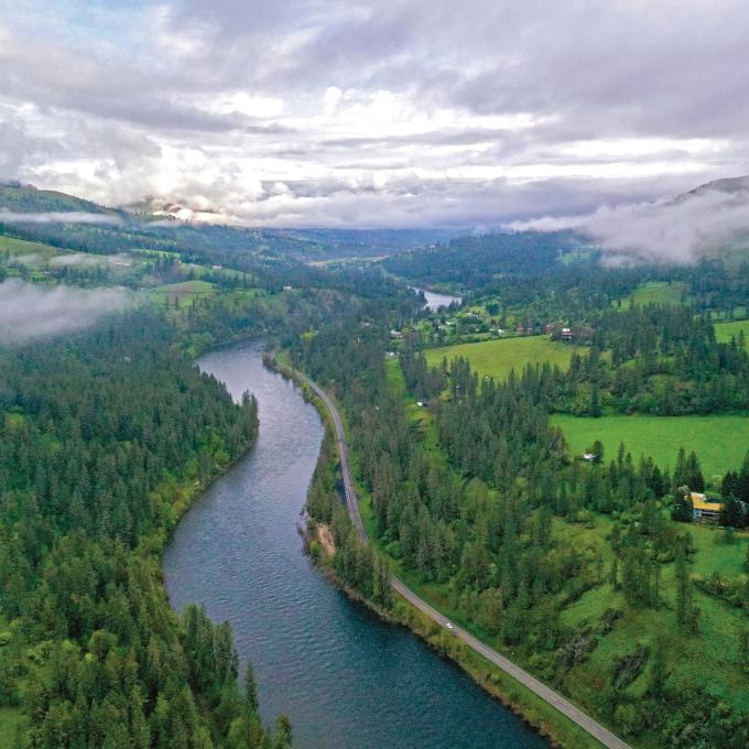 The Northwest Passage Scenic Byway in Idaho