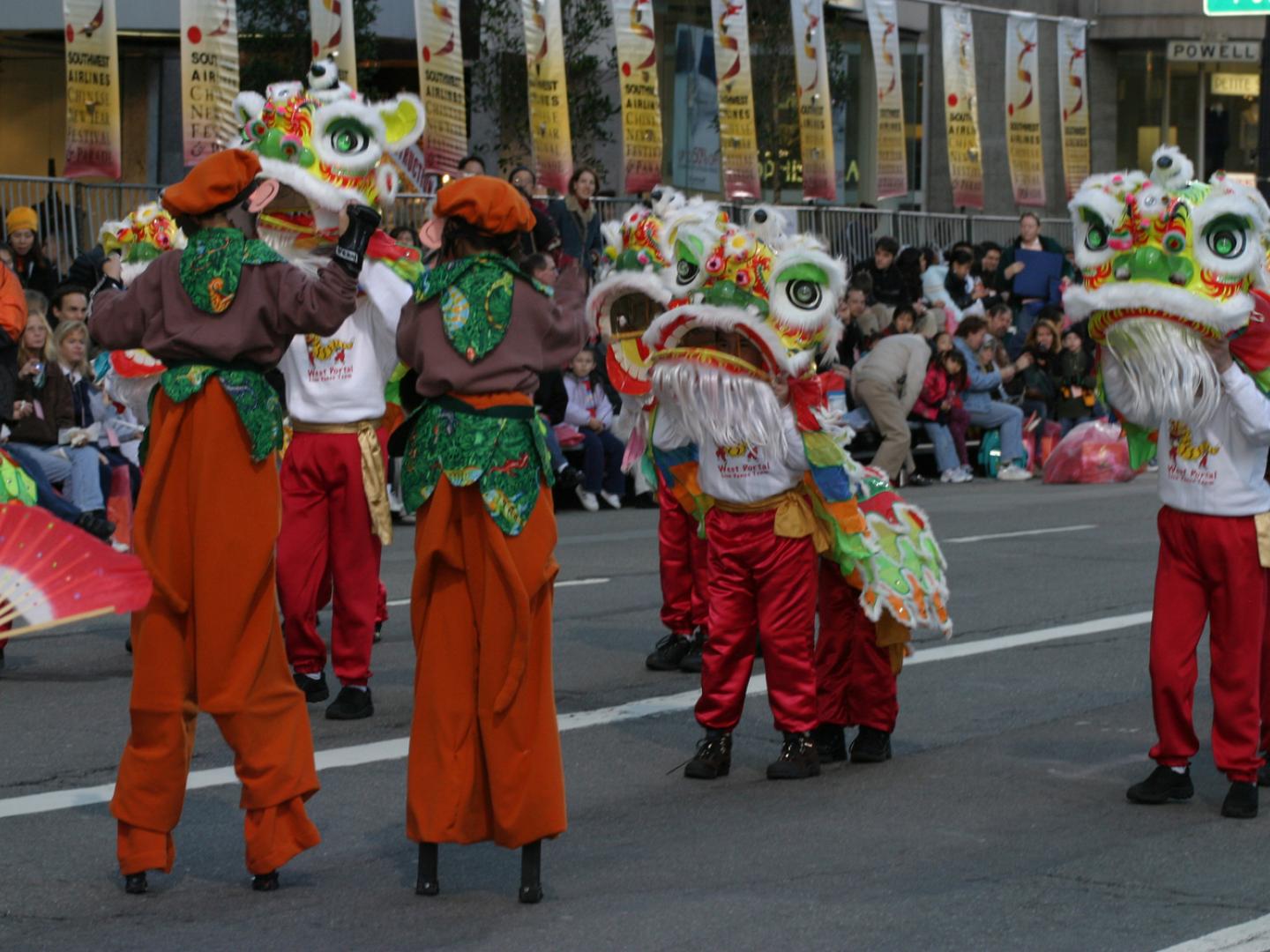 Chinese New Year Festival & Parade en Chinatown, San Francisco