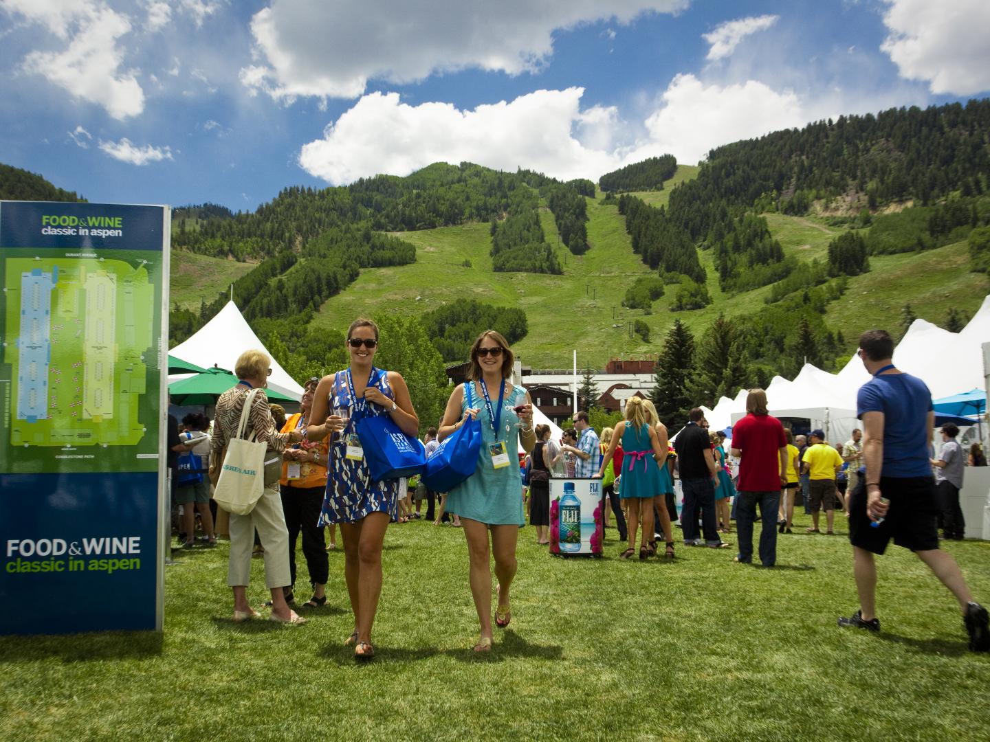 Dégustation de vin au FOOD & WINE Classic, le célèbre festival du vin et de la gastronomie d’Aspen