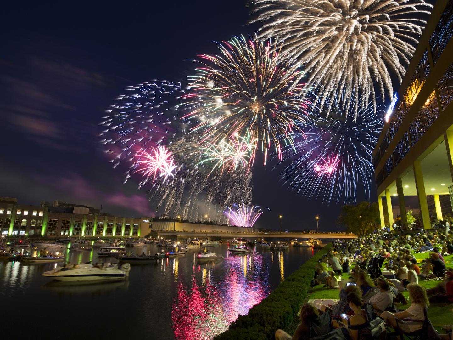 Dazzling Fourth of July fireworks