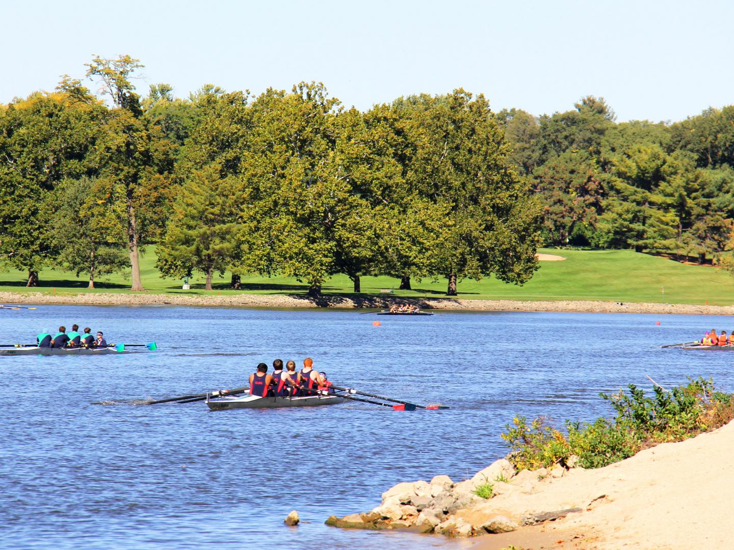 A beautiful day for the Rock River Regatta