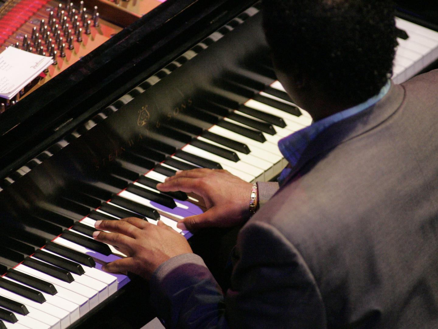 Tickling the ivories at the Gilmore International Piano Festival