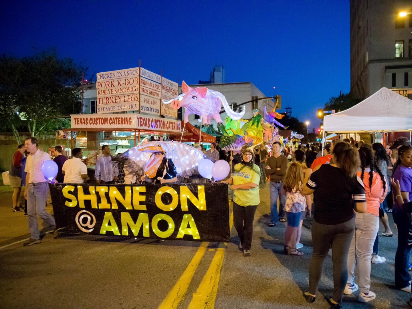 La parade de l’Alex River Fete