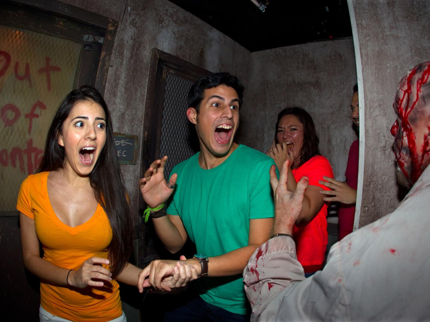 Haunted house thrills during Busch Gardens’ Howl-O-Scream Halloween event