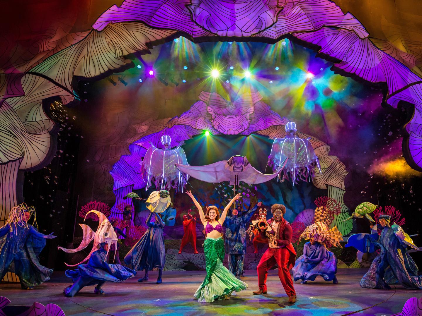 "The Little Mermaid" de Disney en un escenario del área de Chicago