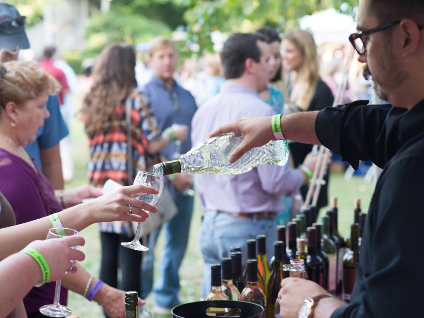 Cata de vinos en el Big Spring Crush Wine and Food Festival