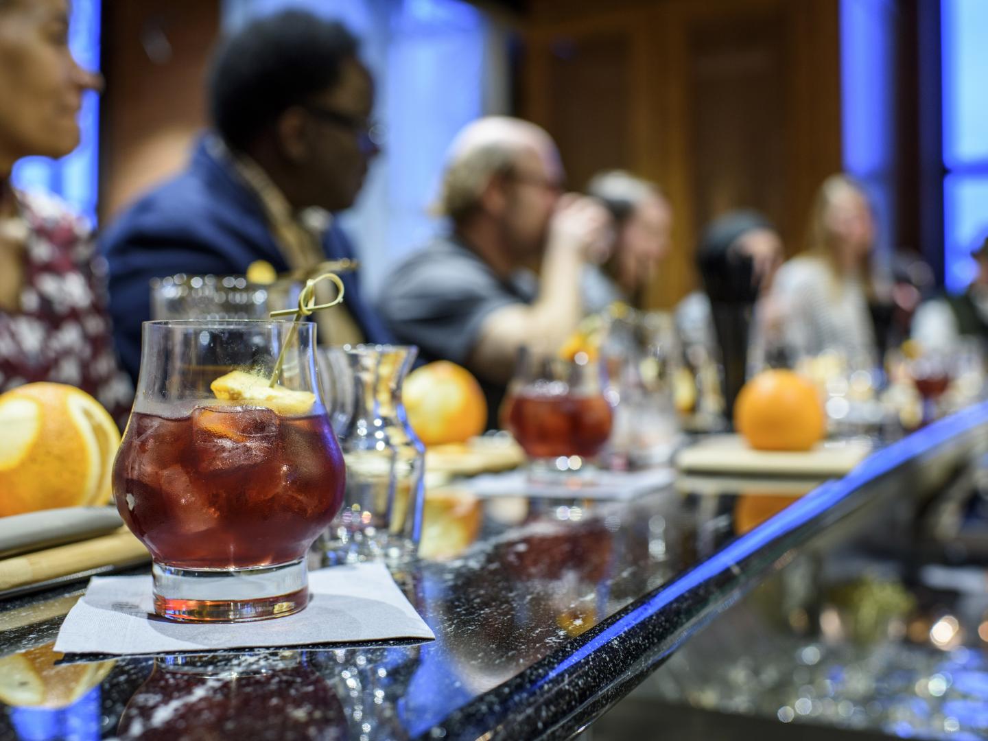 ケンタッキー州ルイビルで開催されるバーボンのテイスティングイベント