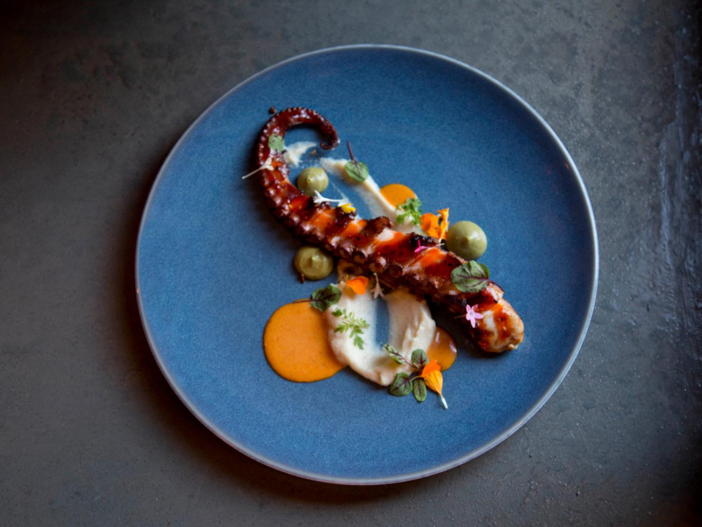 Una de las opciones del menú que se sirve en el restaurante Purveyor durante la Huntsville Restaurant Week