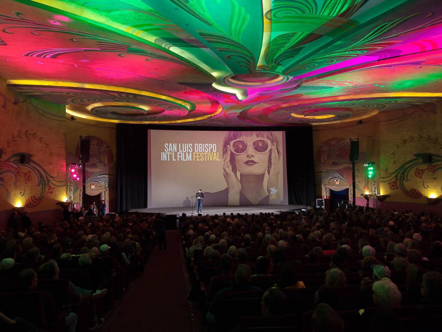 San Luis Obispo International Film Festival event at the Fremont Theatre, California