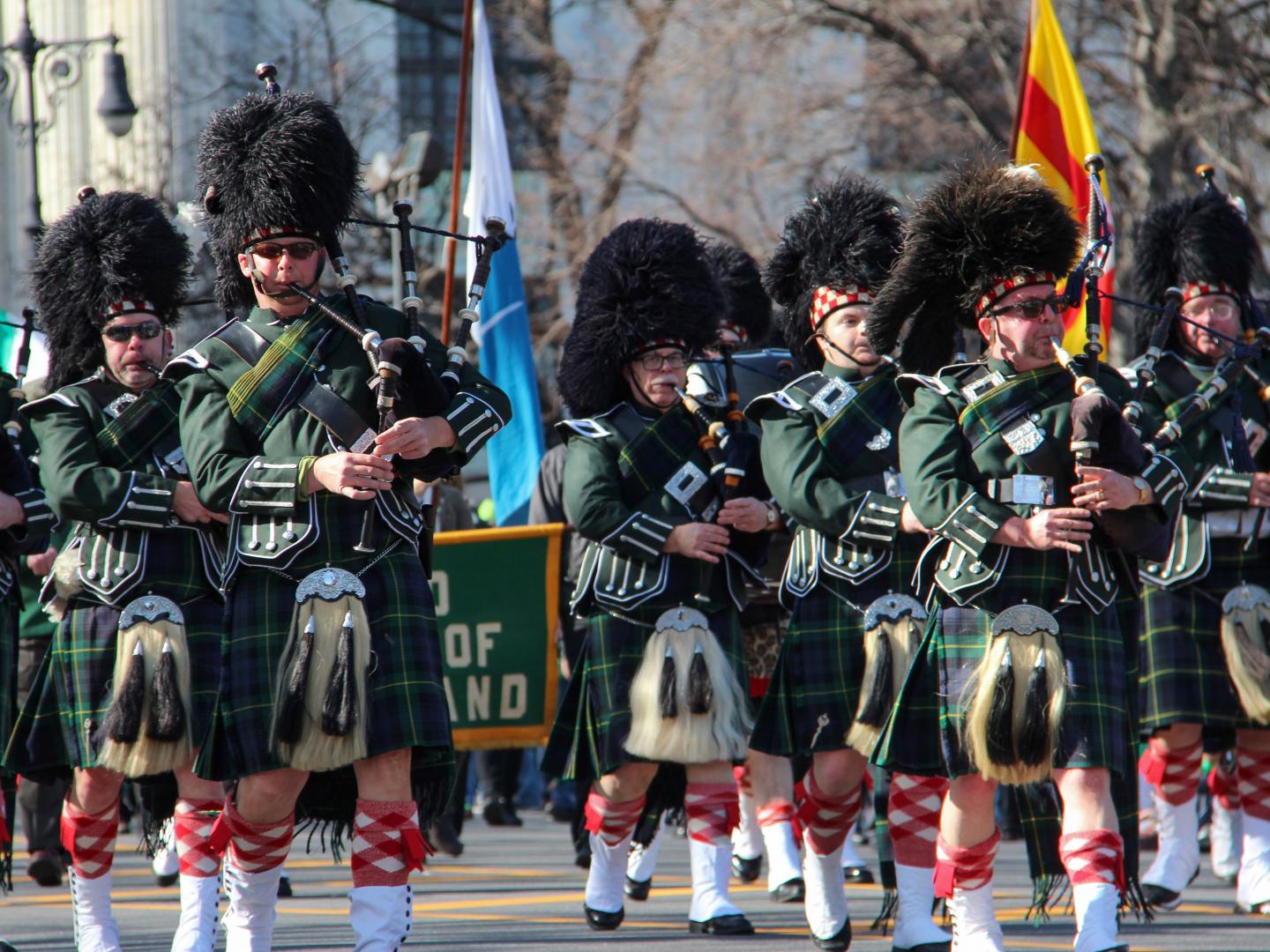 The St. Patrick’s Day Parade in Albany, New York
