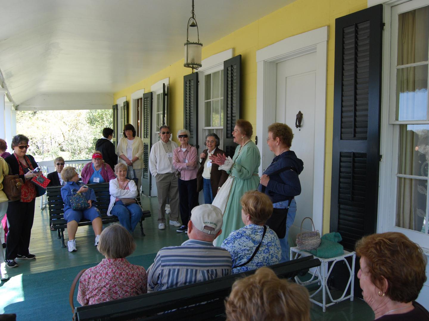 Recorriendo casas históricas en Natchez Spring Pilgrimage en Mississippi