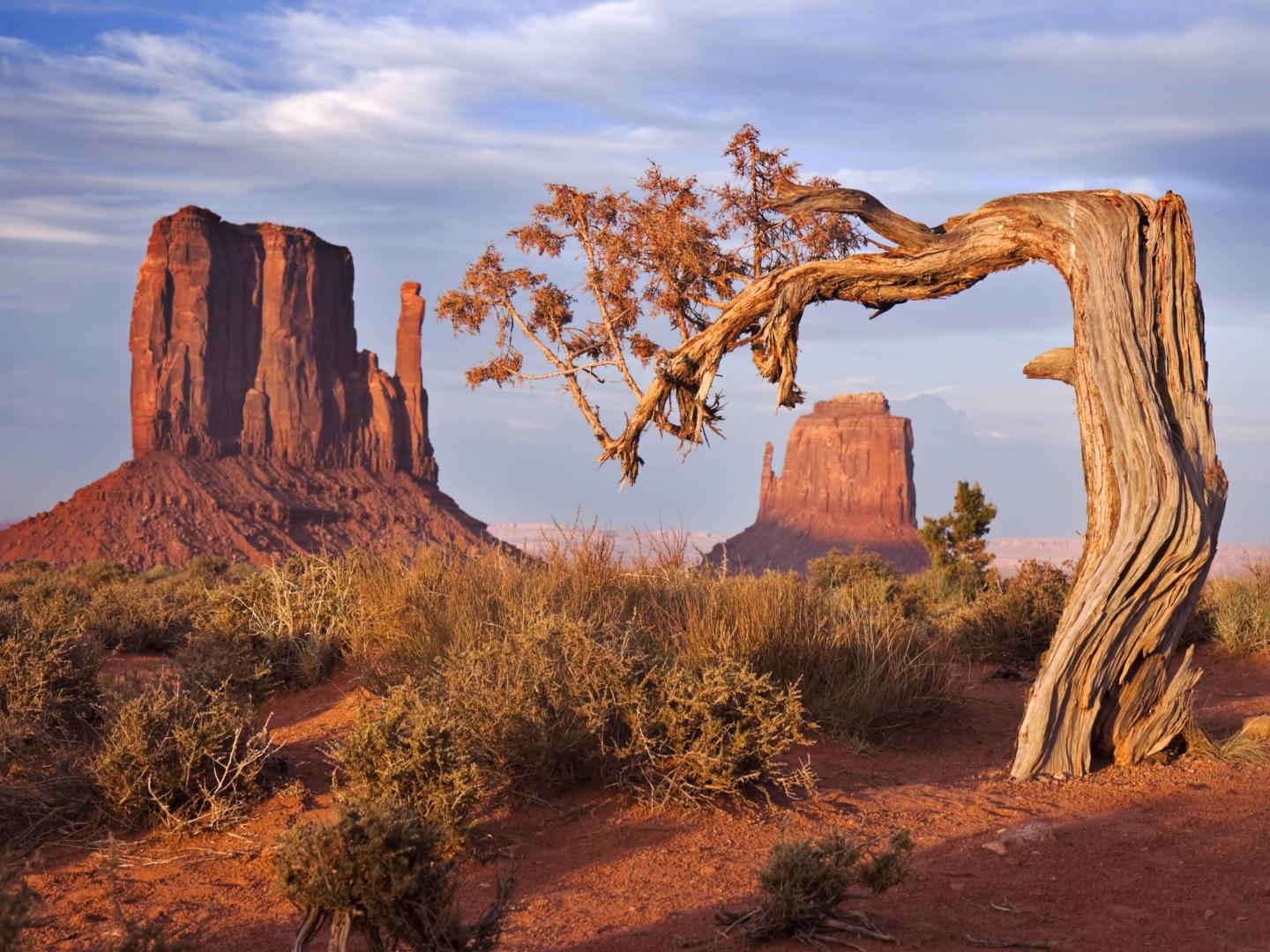 Eindrucksvolles Panorama im Monument Valley Navajo Tribal Park