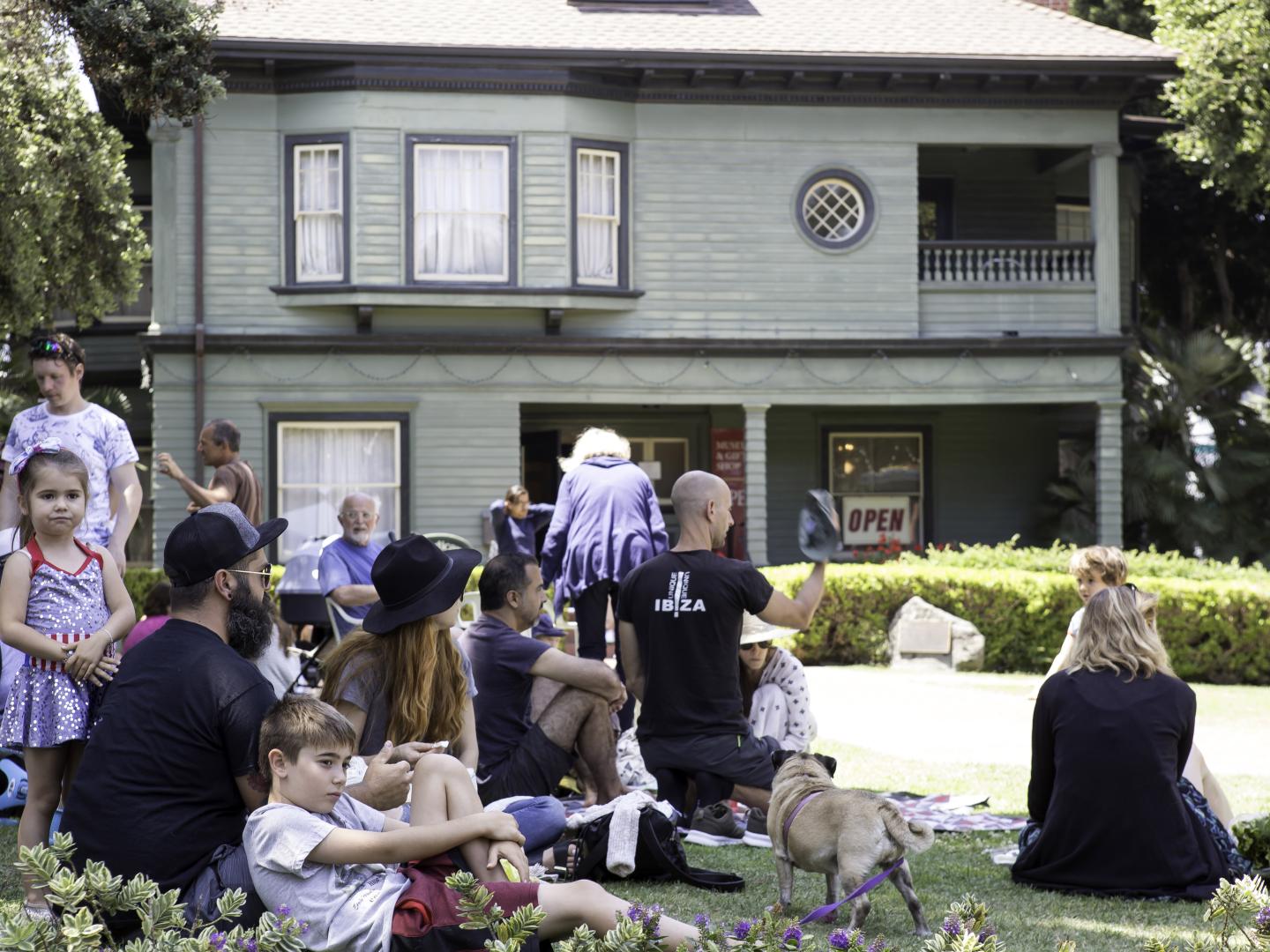 Mainopoly event in Santa Monica, California