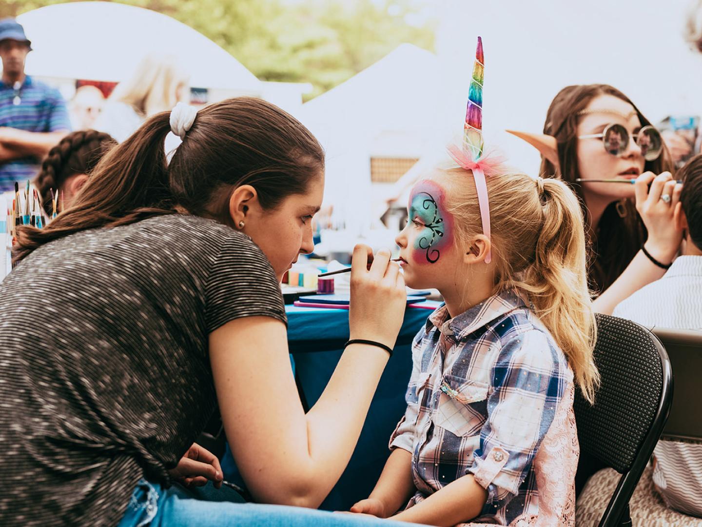 Pumpkinfesta na Historic Main Street em Franklin, Tennessee