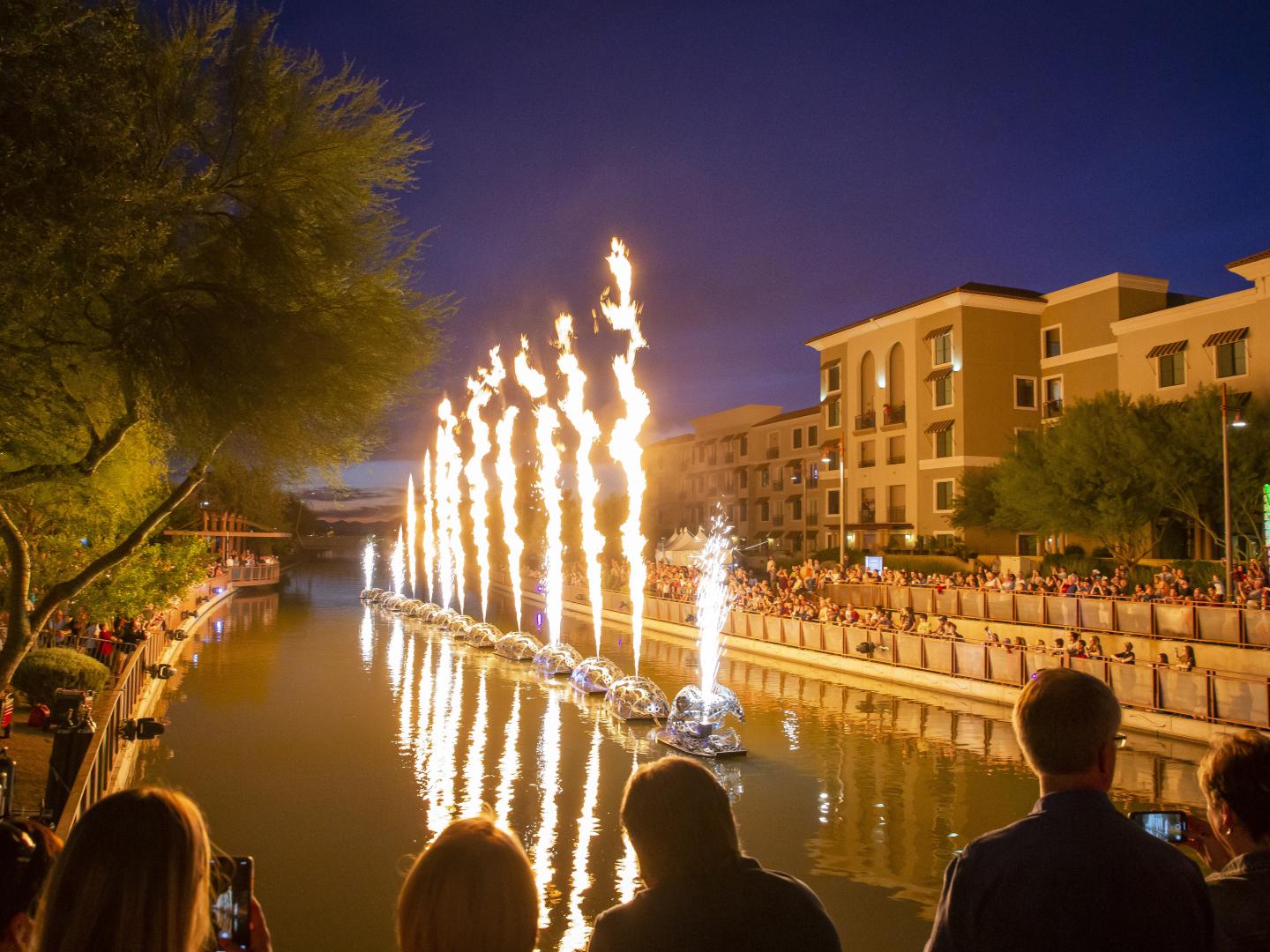 "Water Serpent" at Canal Convergence in Old Town Scottsdale, Arizona