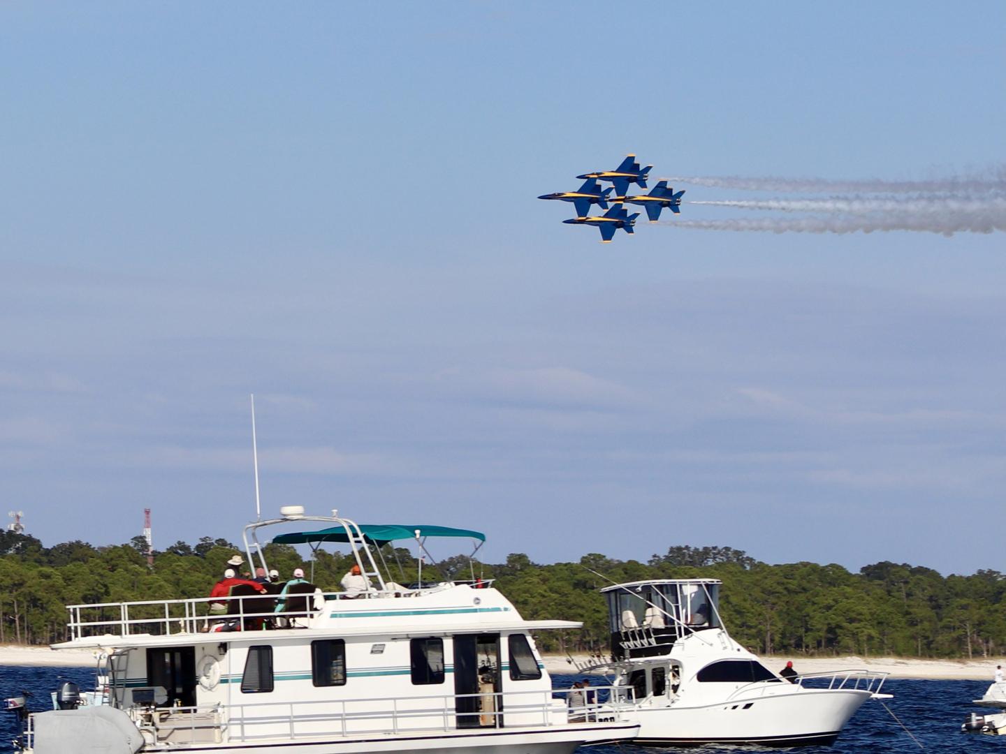 Blue Angels air show in Pensacola, Florida