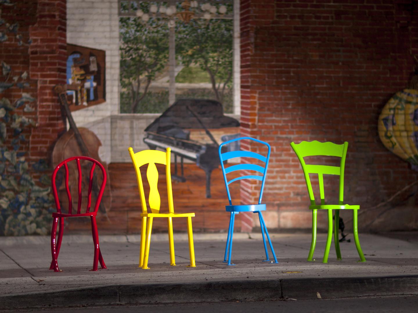 Art spills into the streets during the annual Beautiful Downtown Lewiston Artwalk