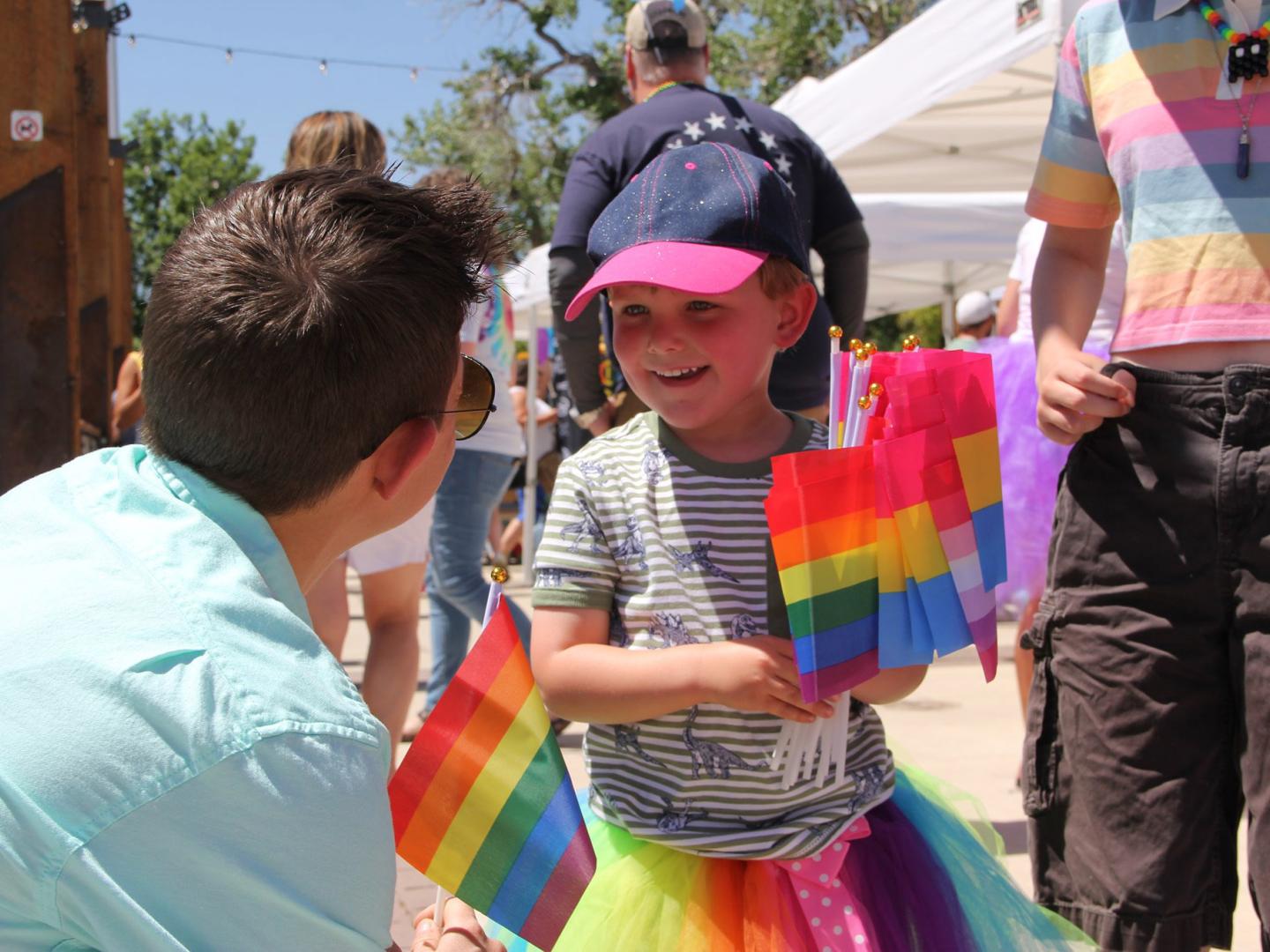 Attending Casper Pride in Wyoming